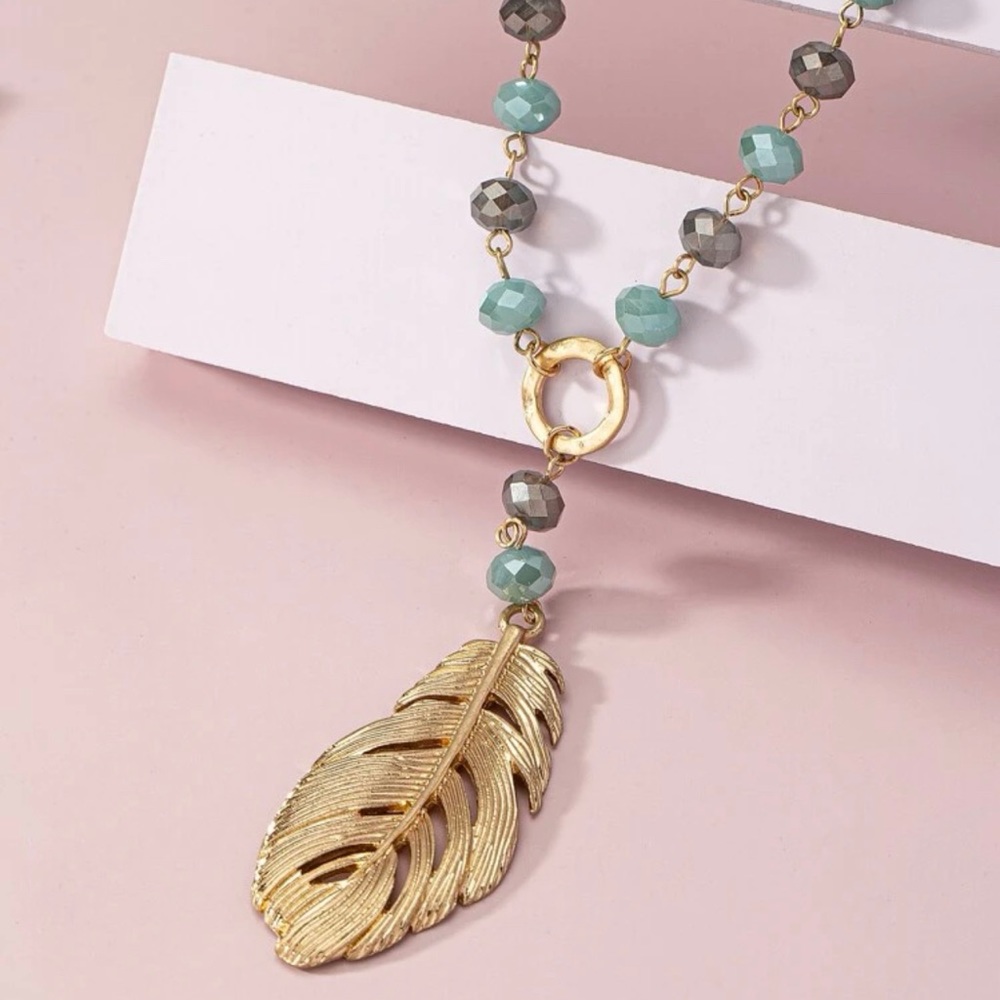 Leaf Charm Necklace